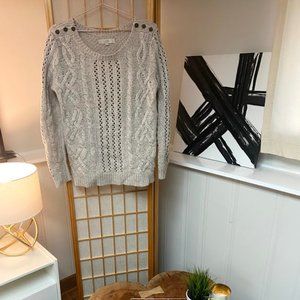 Ann Taylor Loft Cable Knit Sweater